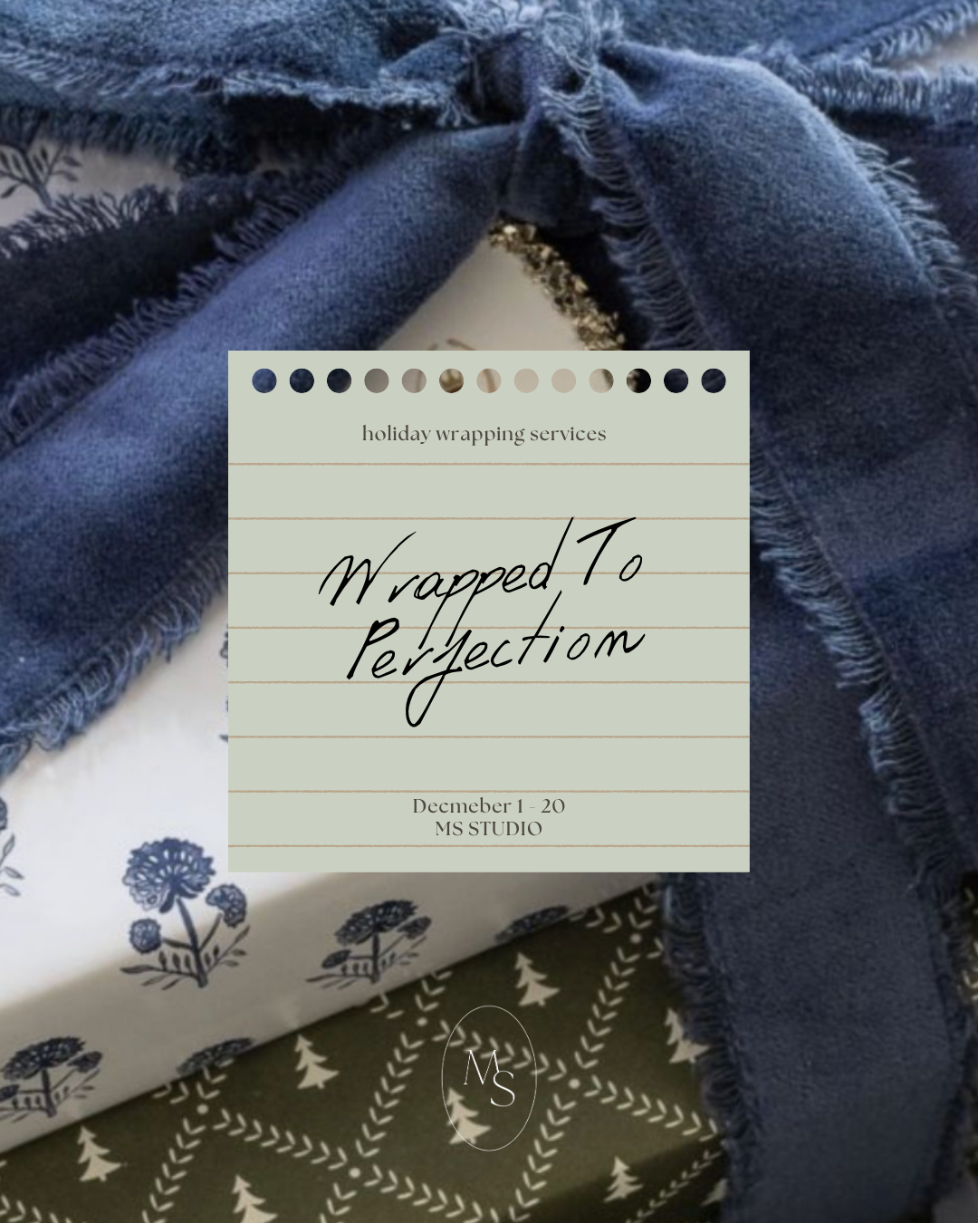 The Holiday Wrapping Concierge | 2026 Waitlist