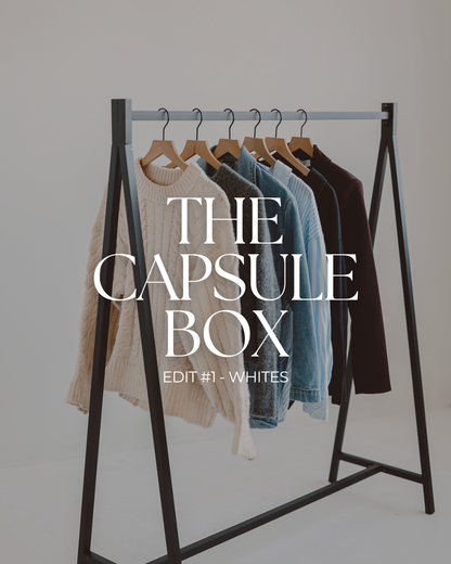 The White Capsule Box